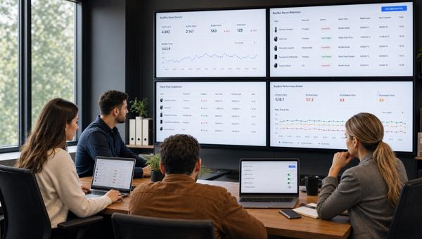 Trendyol BuyBox alarm dashboardlarını inceleyen pazaryeri operasyon ekibi