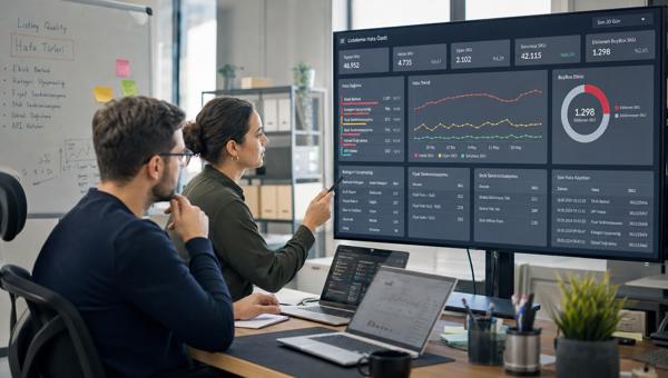 Pazaryeri listeleme hatası dashboardunu inceleyen e-ticaret operasyon ekibi