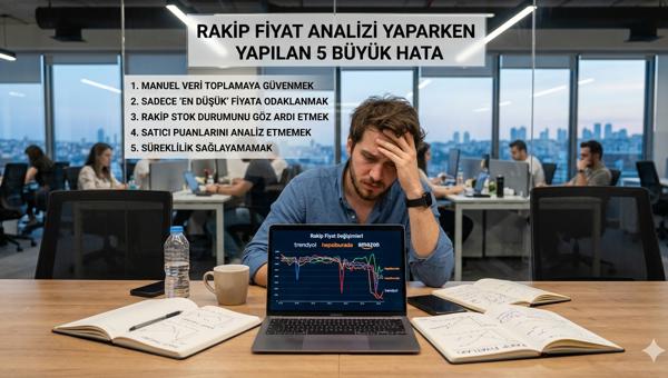 Rakip Fiyat Analizi Yaparken Yapılan 5 Büyük Hata